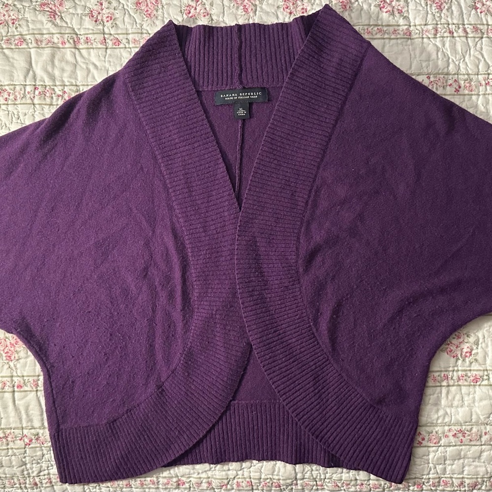 Purple Women's Sweater by Banana Republic